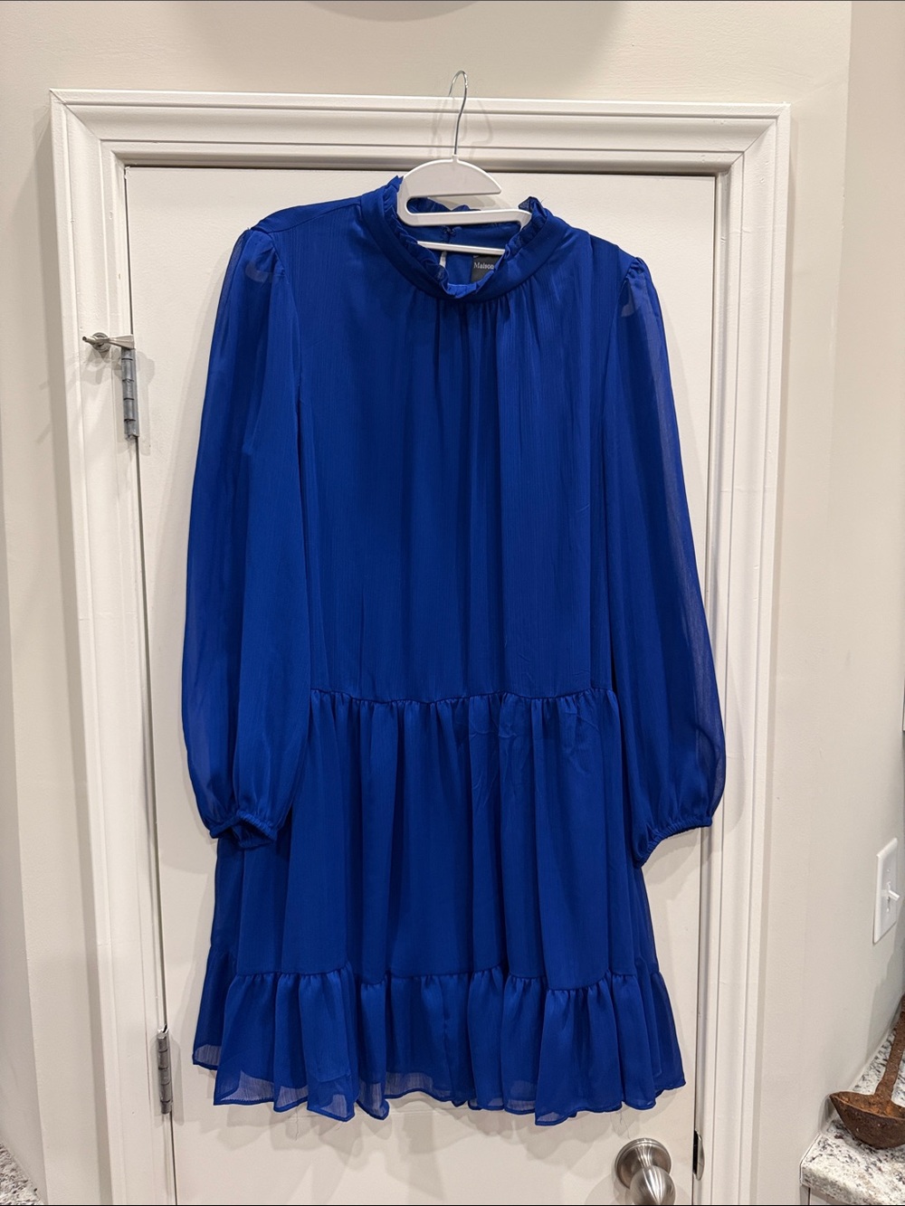 Maison Tara Cobalt Blue Blouse